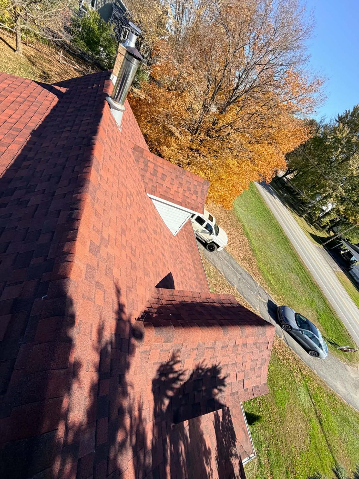 Toiture à Deschaillons sur St-Laurent, après les travaux — photo 1