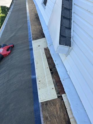 Toiture à Charette, pendant les travaux — photo 3