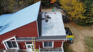 Toiture à Saint-Alexis-des-Monts, pendant les travaux — photo 2